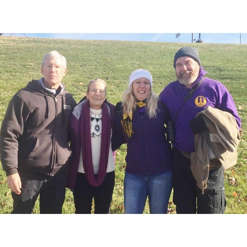 Bob and I with my uncle Jack and aunt Linda.
