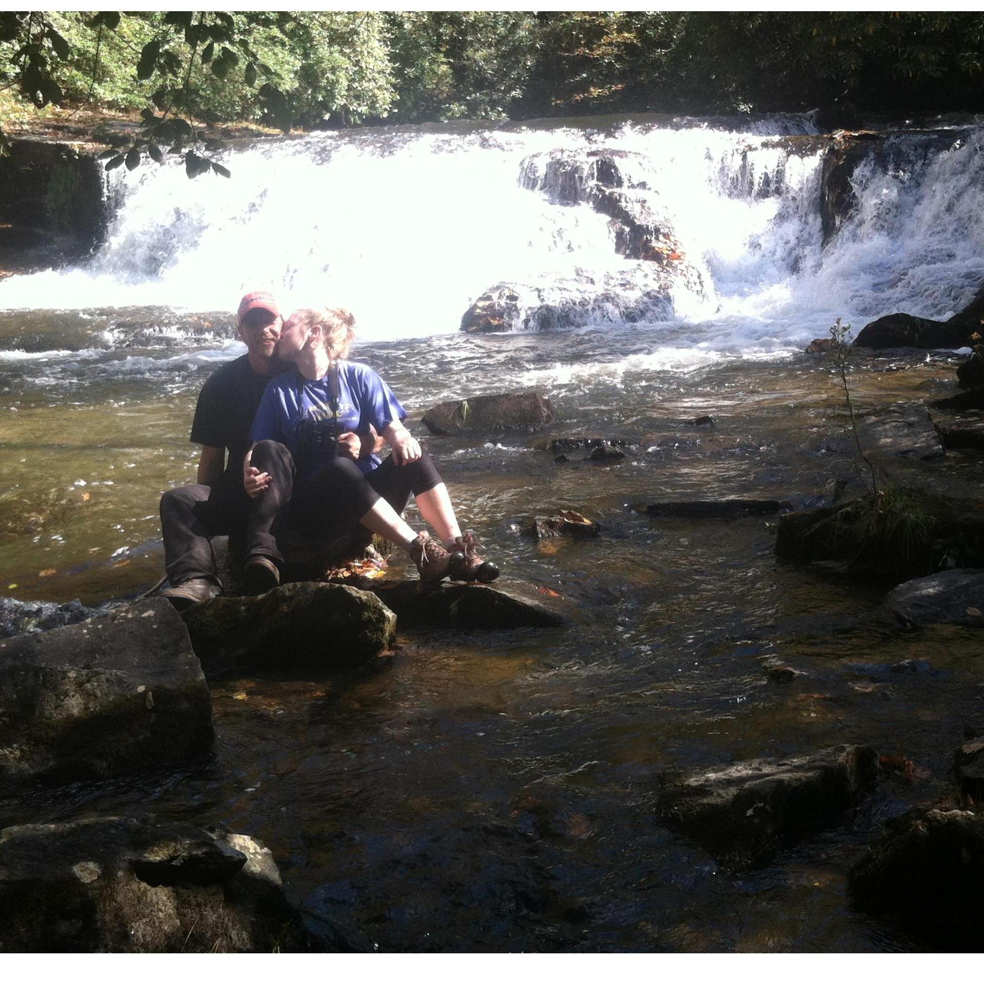 Oct. 2014- visiting the cabin in Rosman, NC