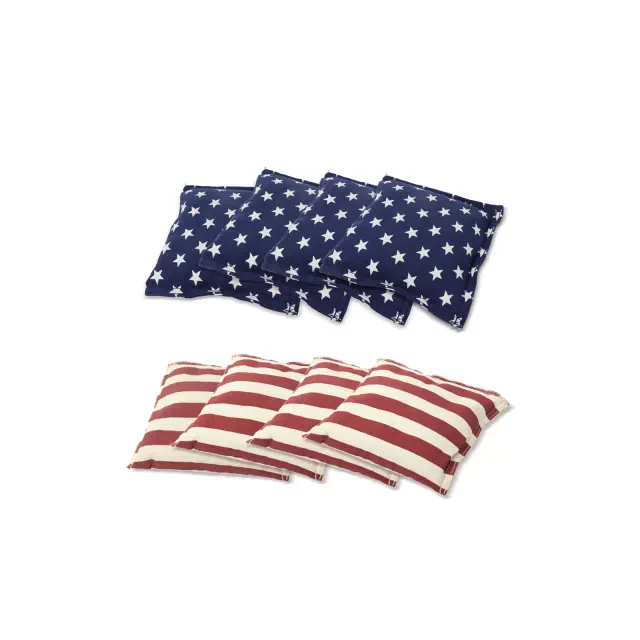 GSE Set of 8 Regulation Size Cornhole Bean Bags. Corn Hole Board Toss Game Replacement Bean Bags