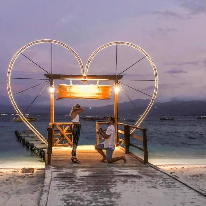 A moment we'll never forget! Gili T, Bali