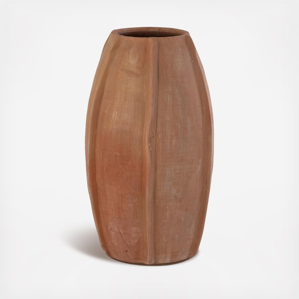 Dark Grey Ceramic Vase - Thumbnail 2