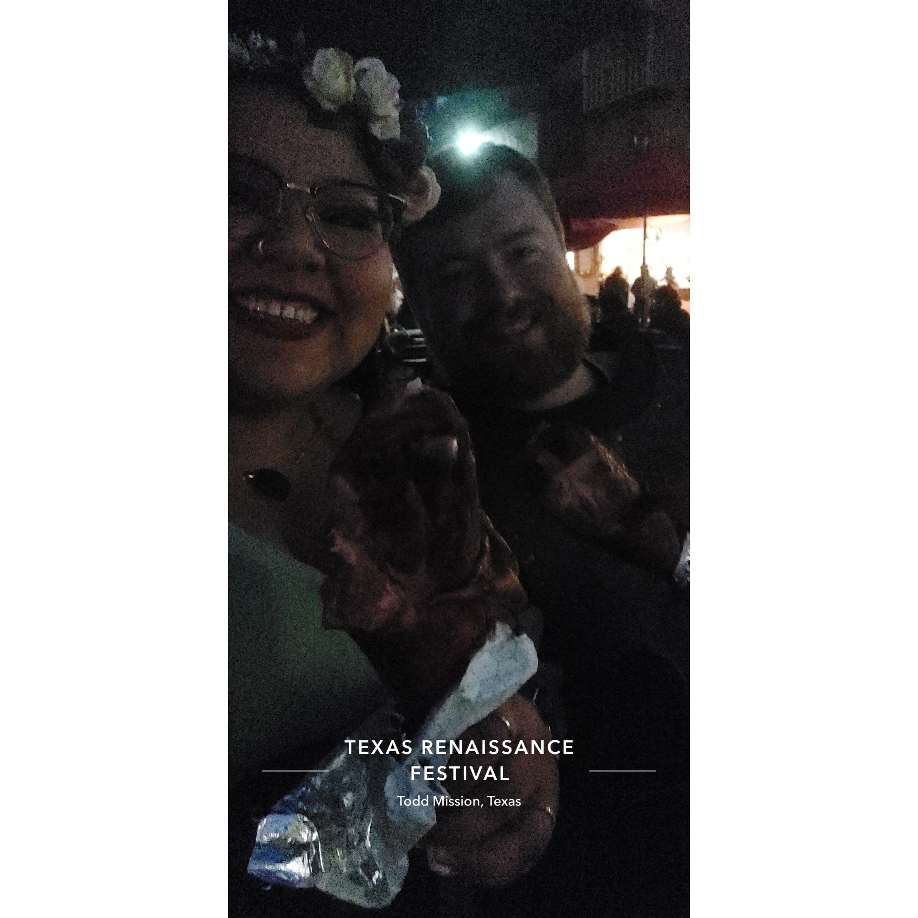 First Ren Faire together, Viking Weekend