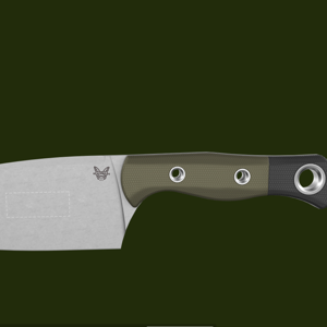 Benchmade Kitchen Knife: G10, OLIVE DRAB, BLACK, SATIN, CPM154, STONEWASH