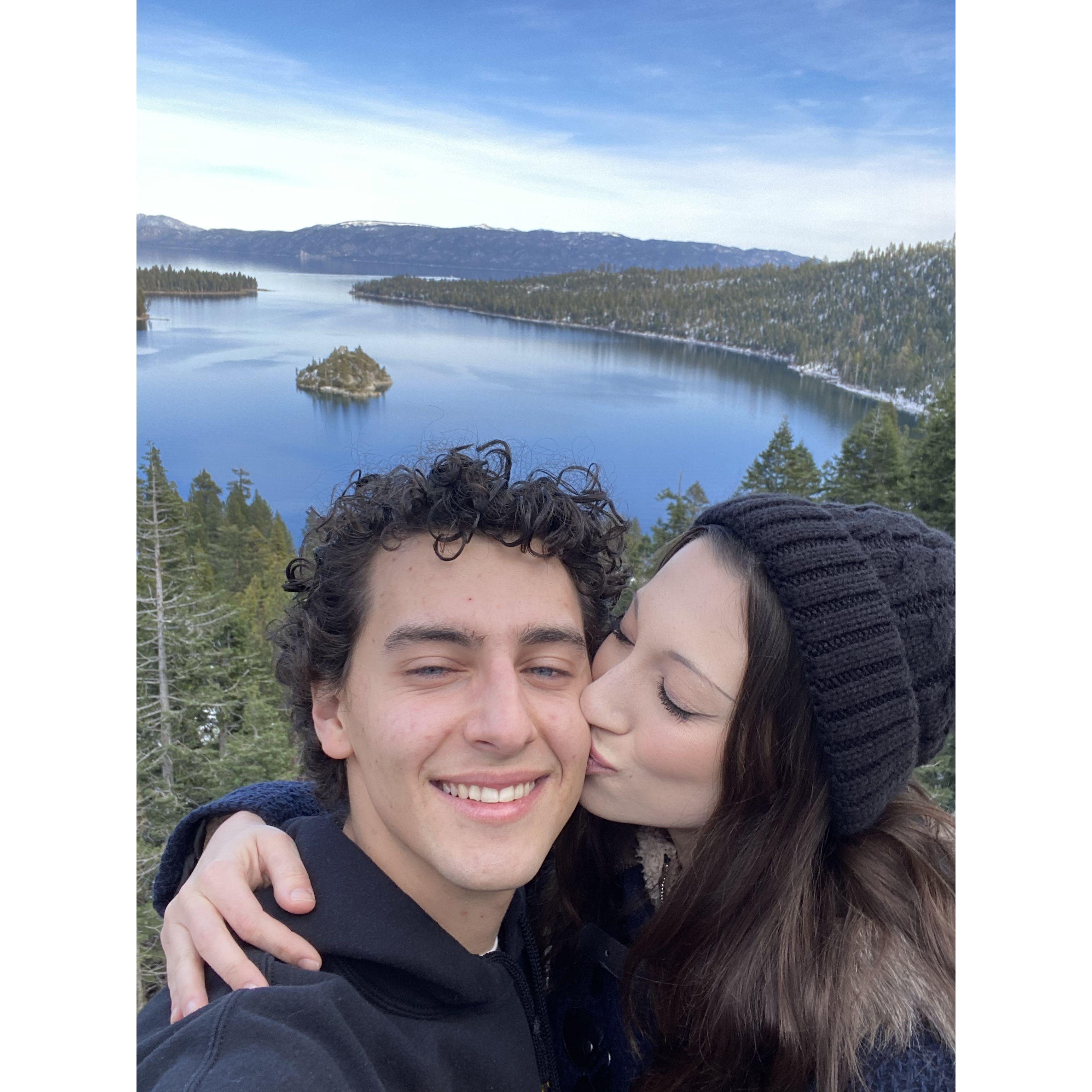 Spontaneous Lake Tahoe trip