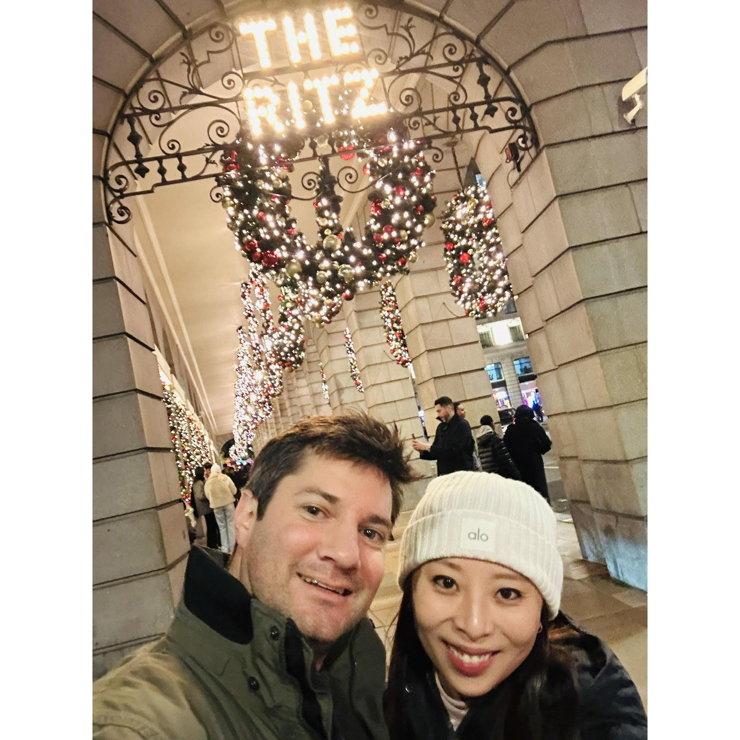 Our first trip to London over the holidays in December 2023.