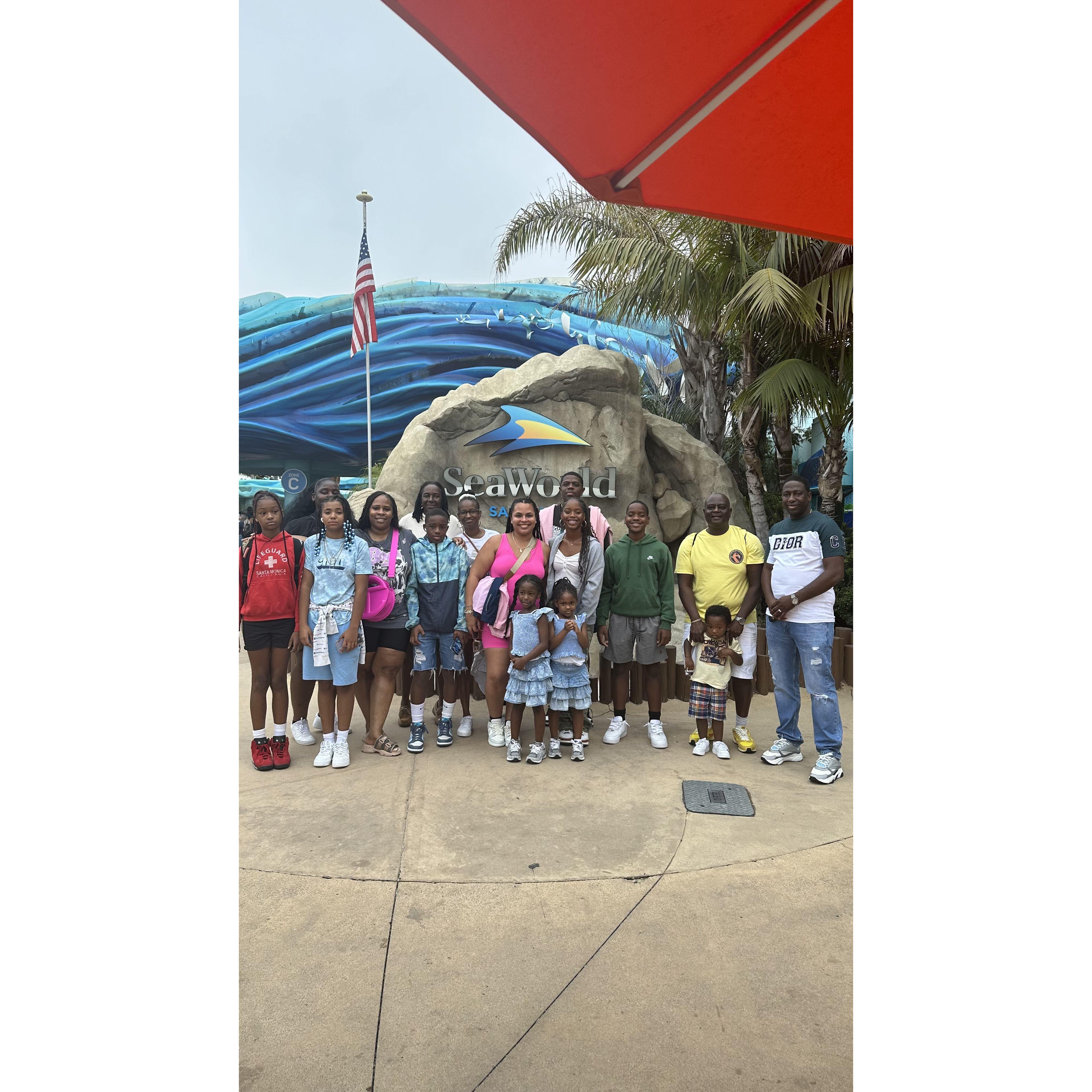 Our Family trip to sea world (2023)