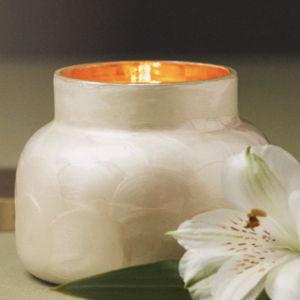 Capri Blue Volcano Capiz Jar Candle​