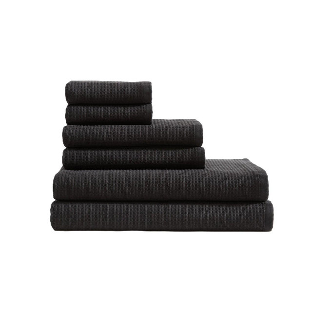 Calvin Klein Eternity Cotton Waffle 6-Pc. Bath Towel Set