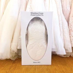 Wedding dress cleaning and preservation