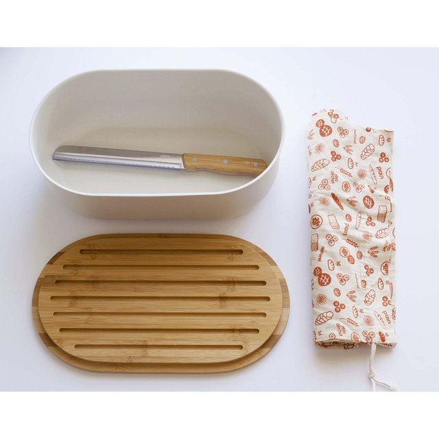 Pebbly Four-in-One Bread Box Set