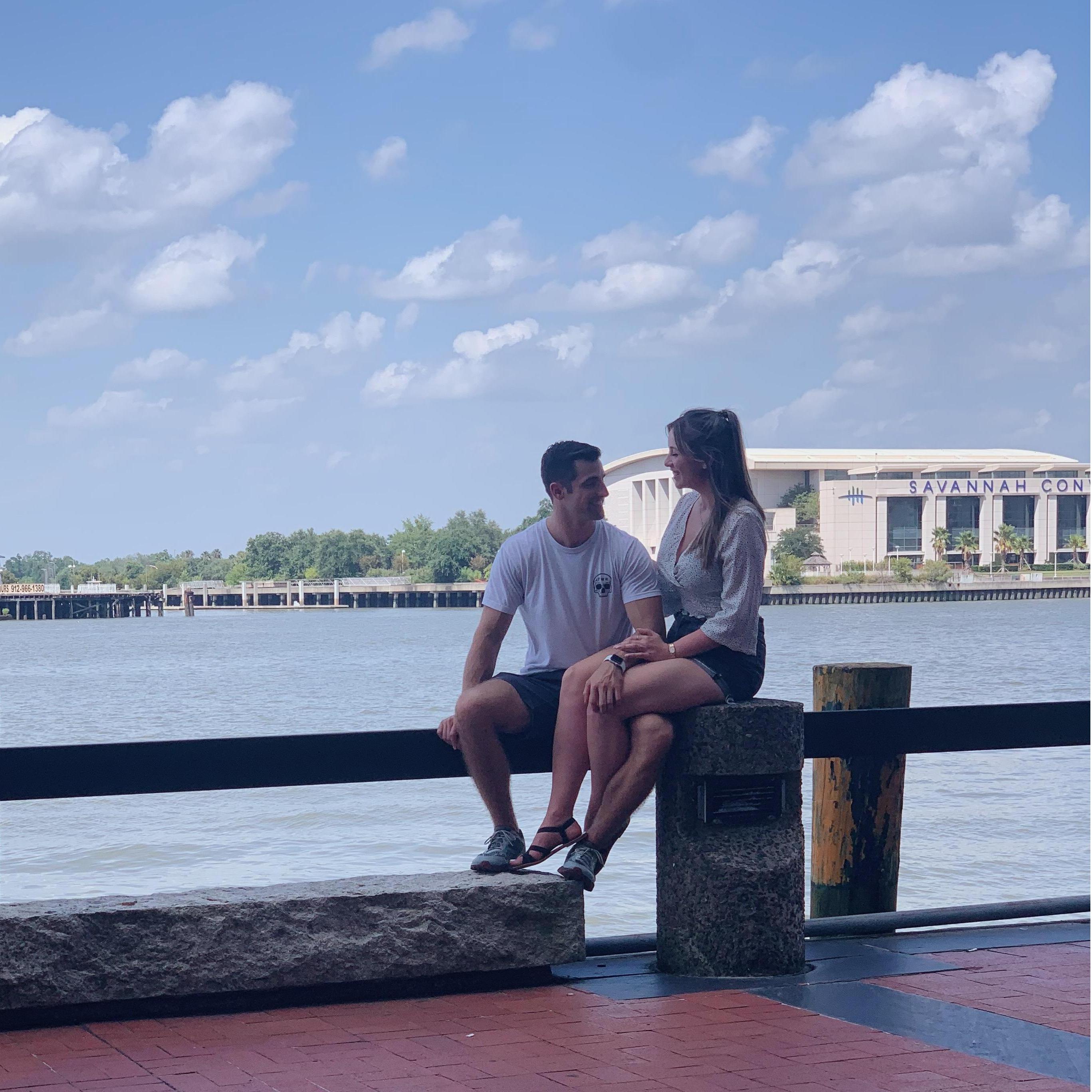 Exploring our new city of Savannah together!