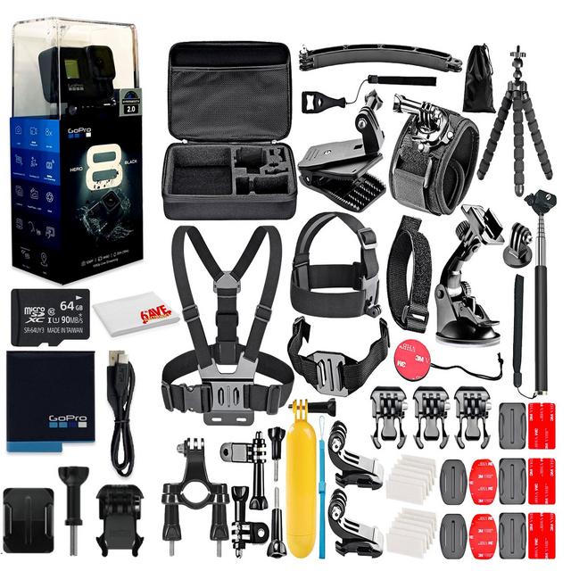 GoPro HERO8 Black - Fully Loaded Bundle