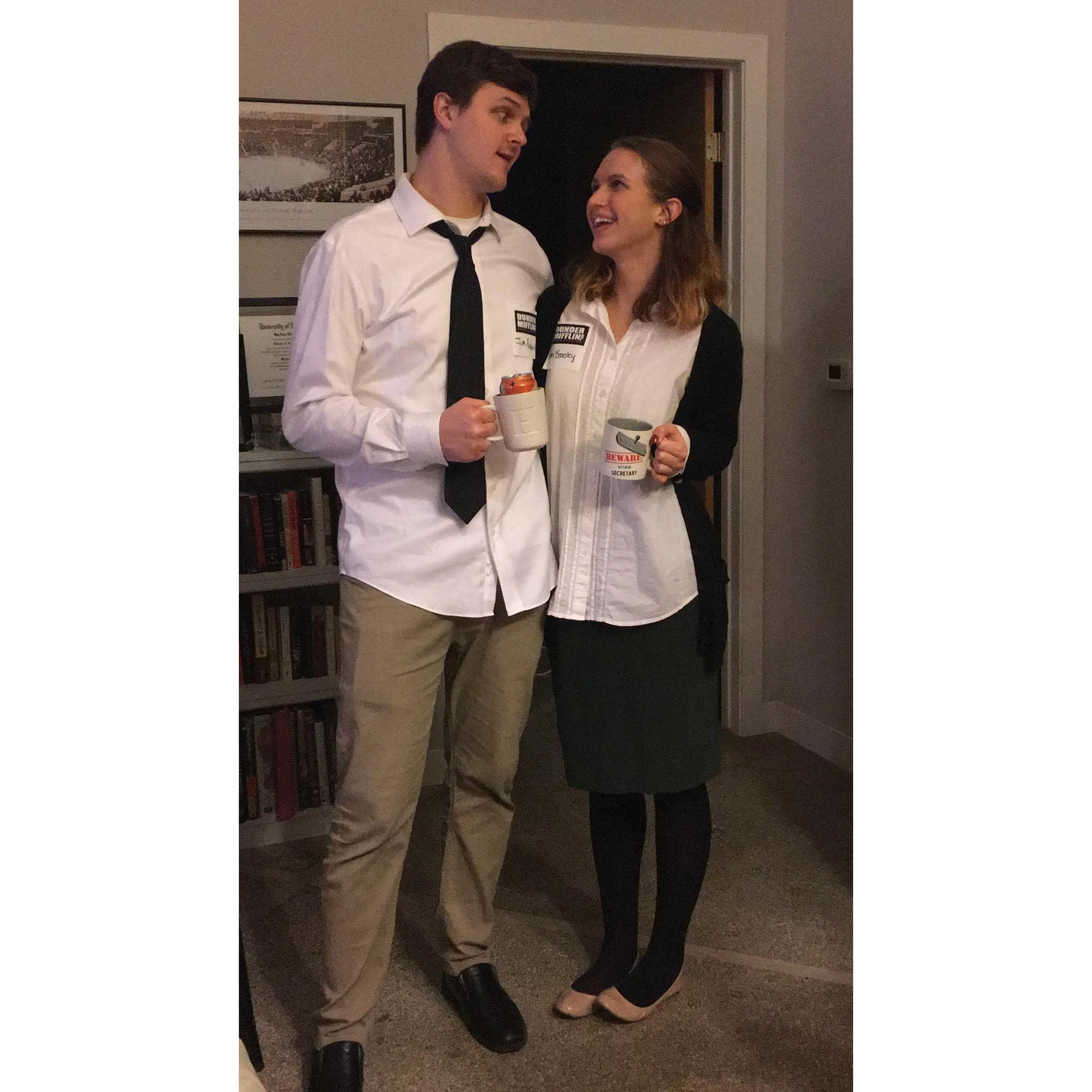 He's the Jim to her Pam