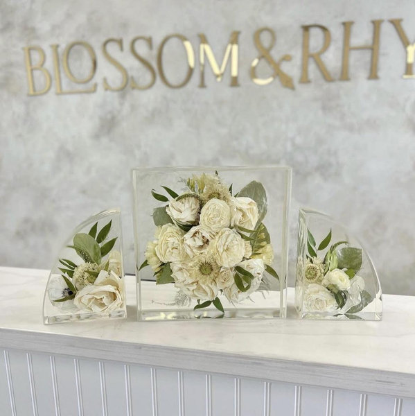Bridal bouquet preservation