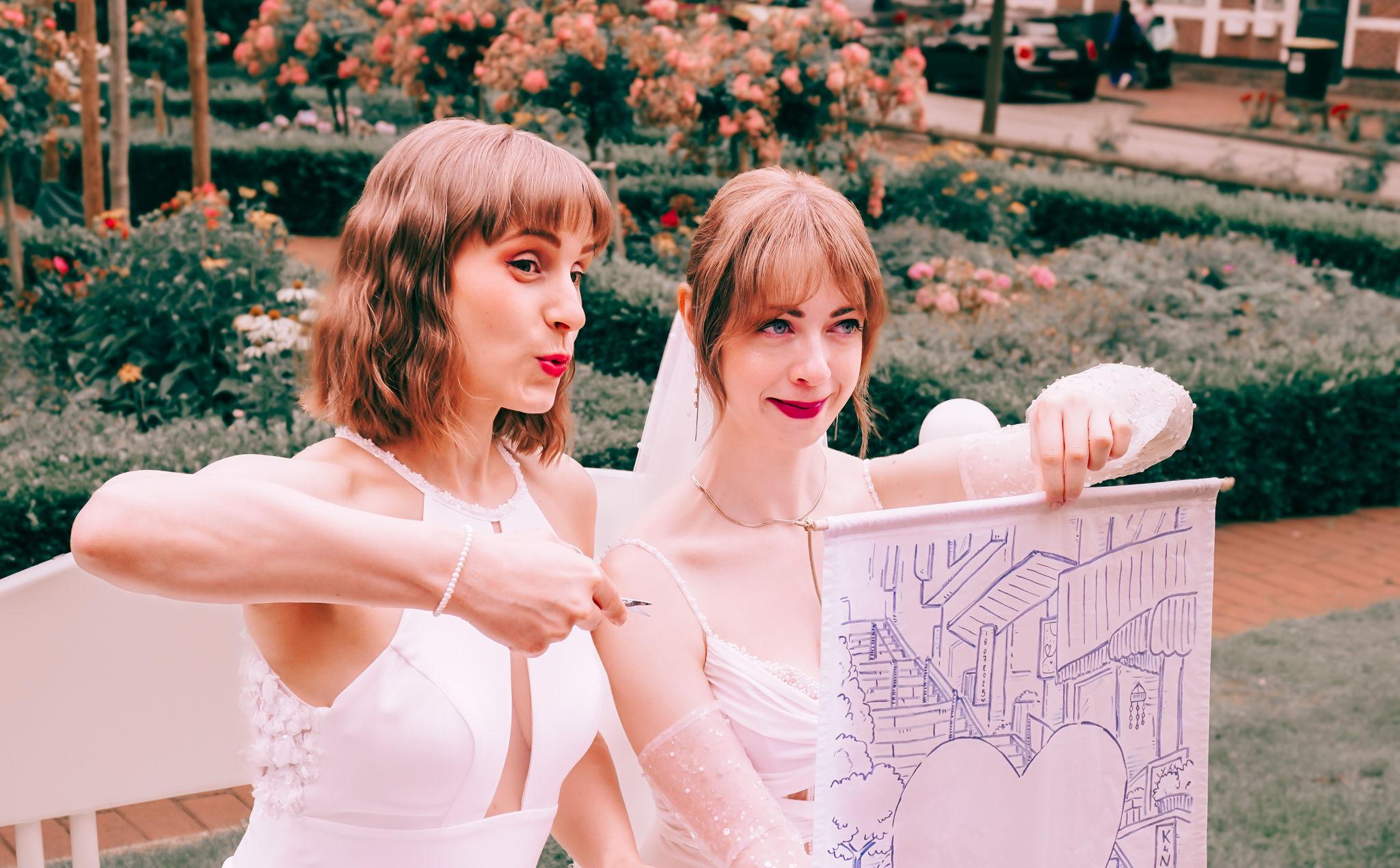 The Wedding Website of Natalie Dombois and Karolin Kellner