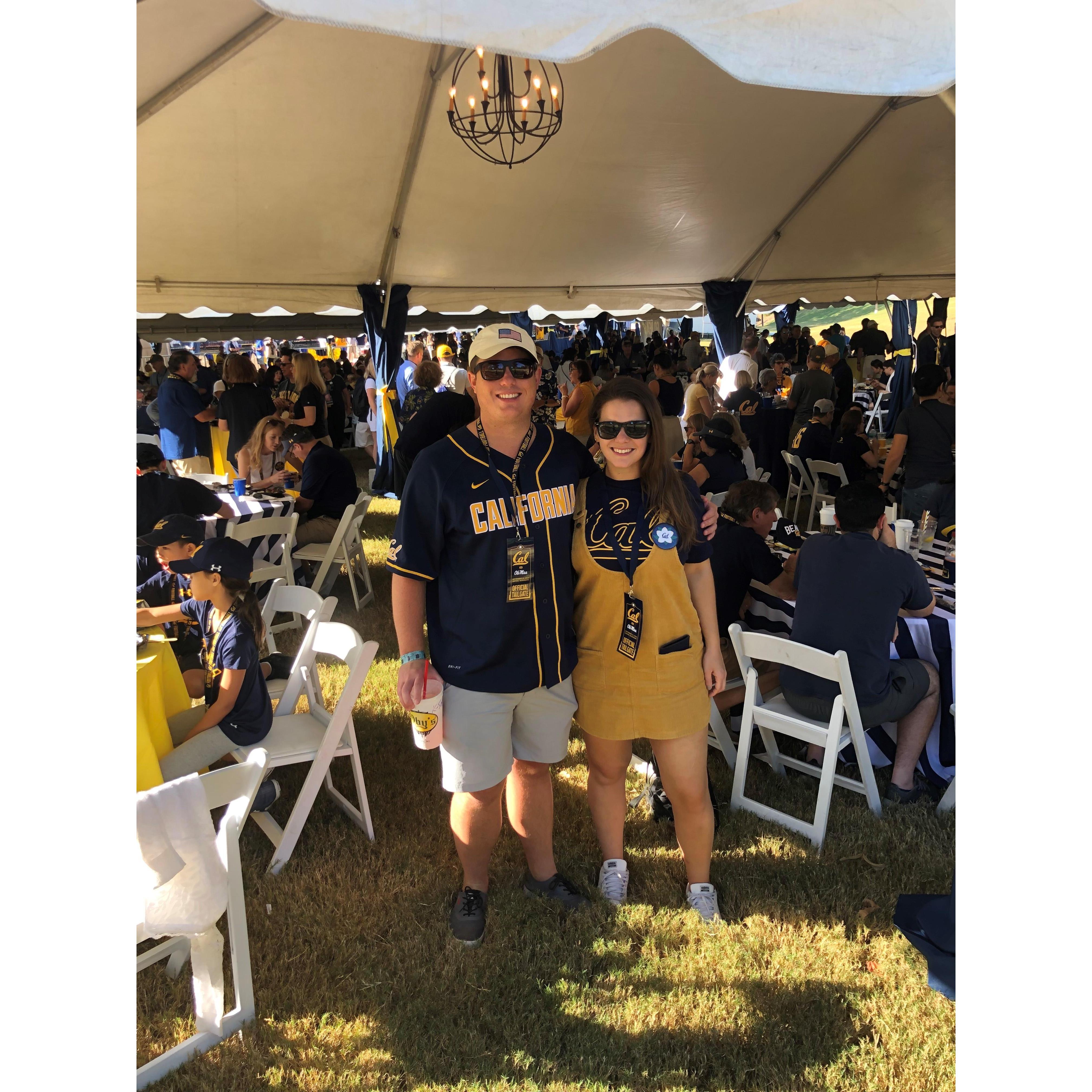 Kevin is a huge Cal football fan, we got a chance to see them play at Ole Miss with some good friends!