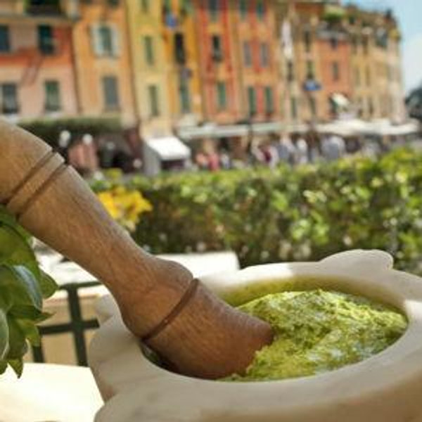 Pesto Making in Cinque Terre