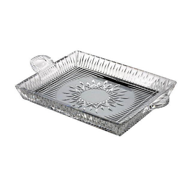 Waterford Lismore Diamond Square Serving Tray, 12"