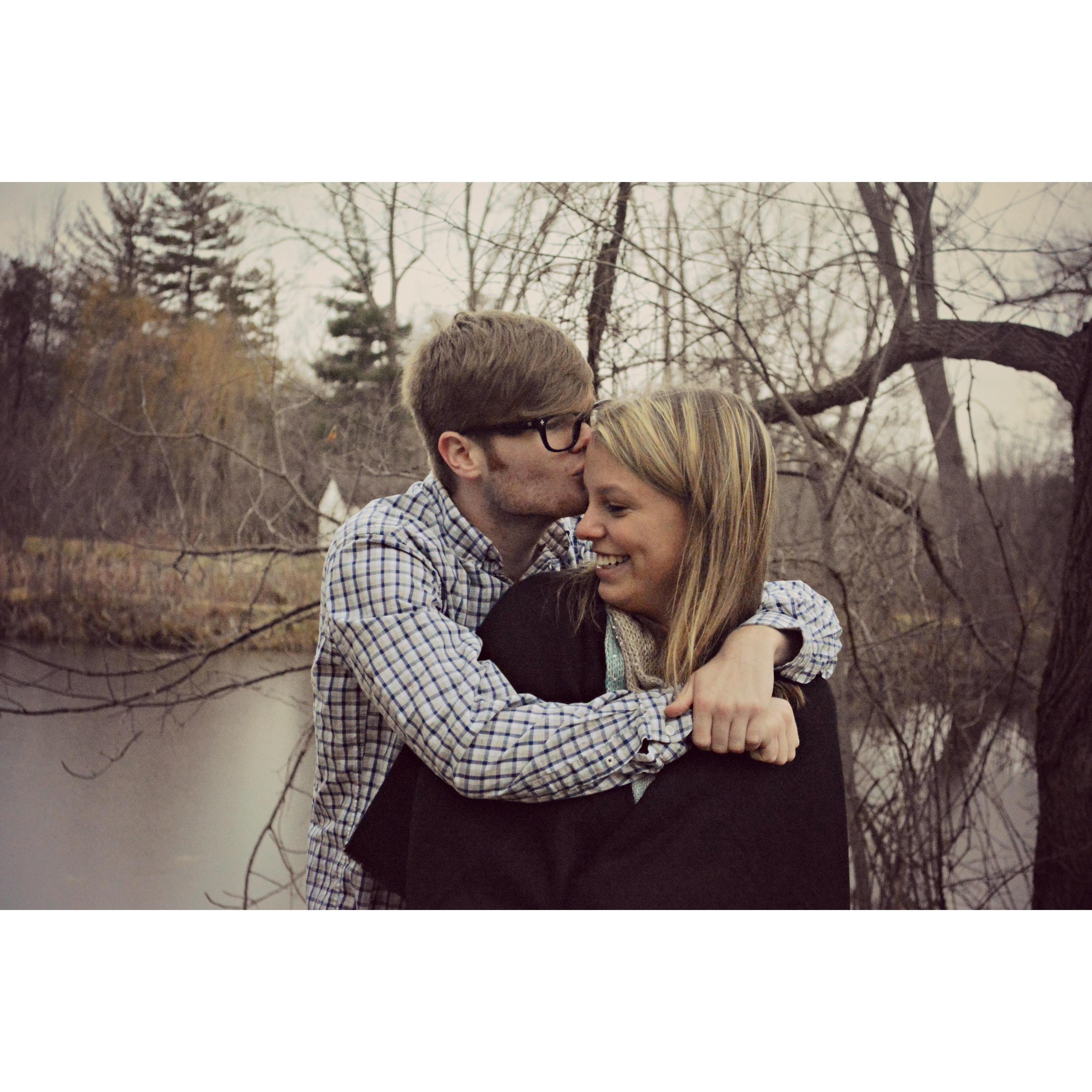 First photoshoot together.