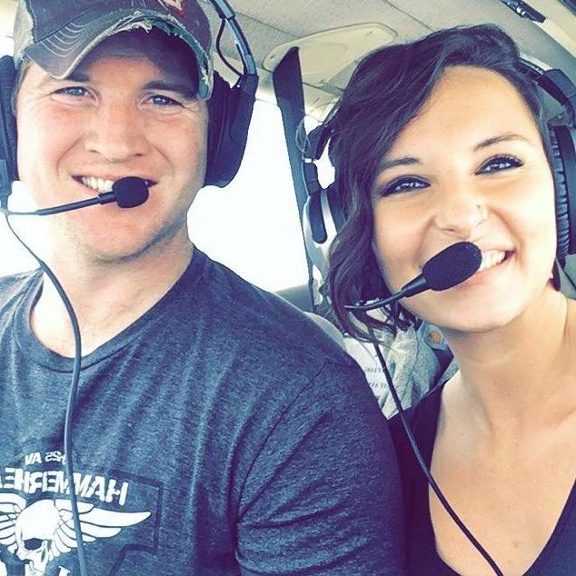 Stuart's first solo flight. And he brought me. "But did you diiiieeeeee?"