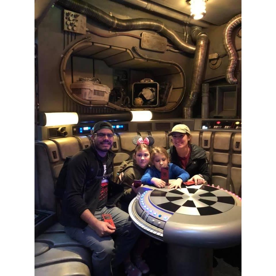 The time we took the girls to Star Wars Land.
