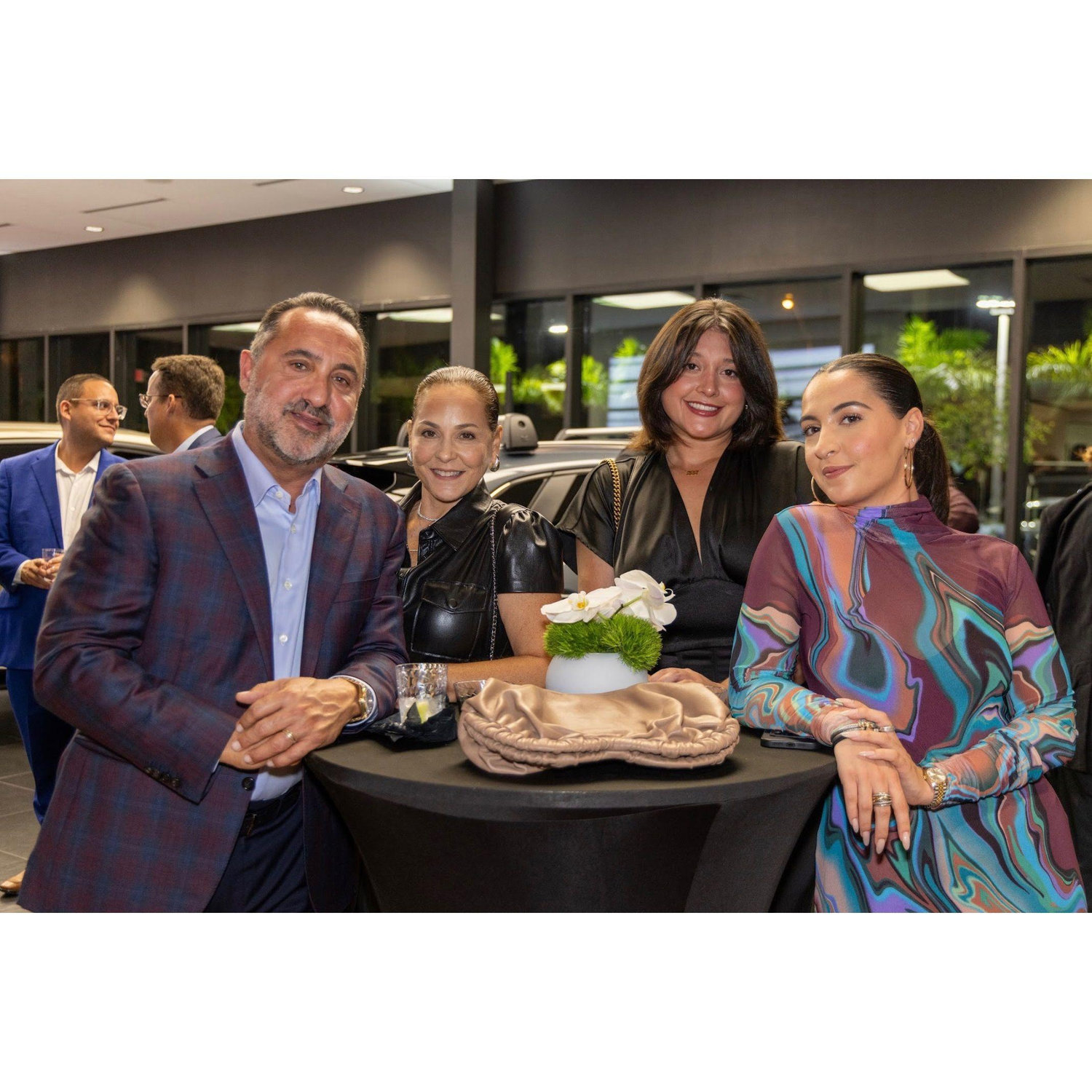 A picture from the dealership opening where we met