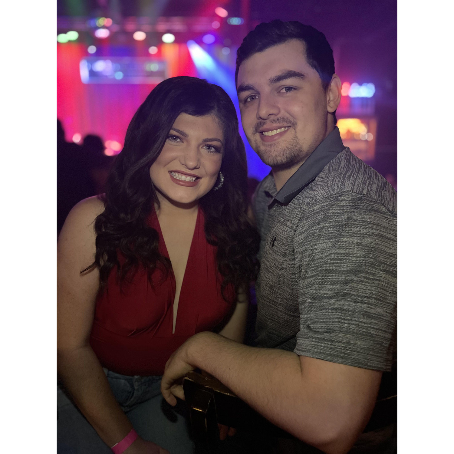 2021: The first of many nights spent at a piano bar together. This is Louie Louie's Dueling Piano Bar in Deep Ellum in Dallas, TX