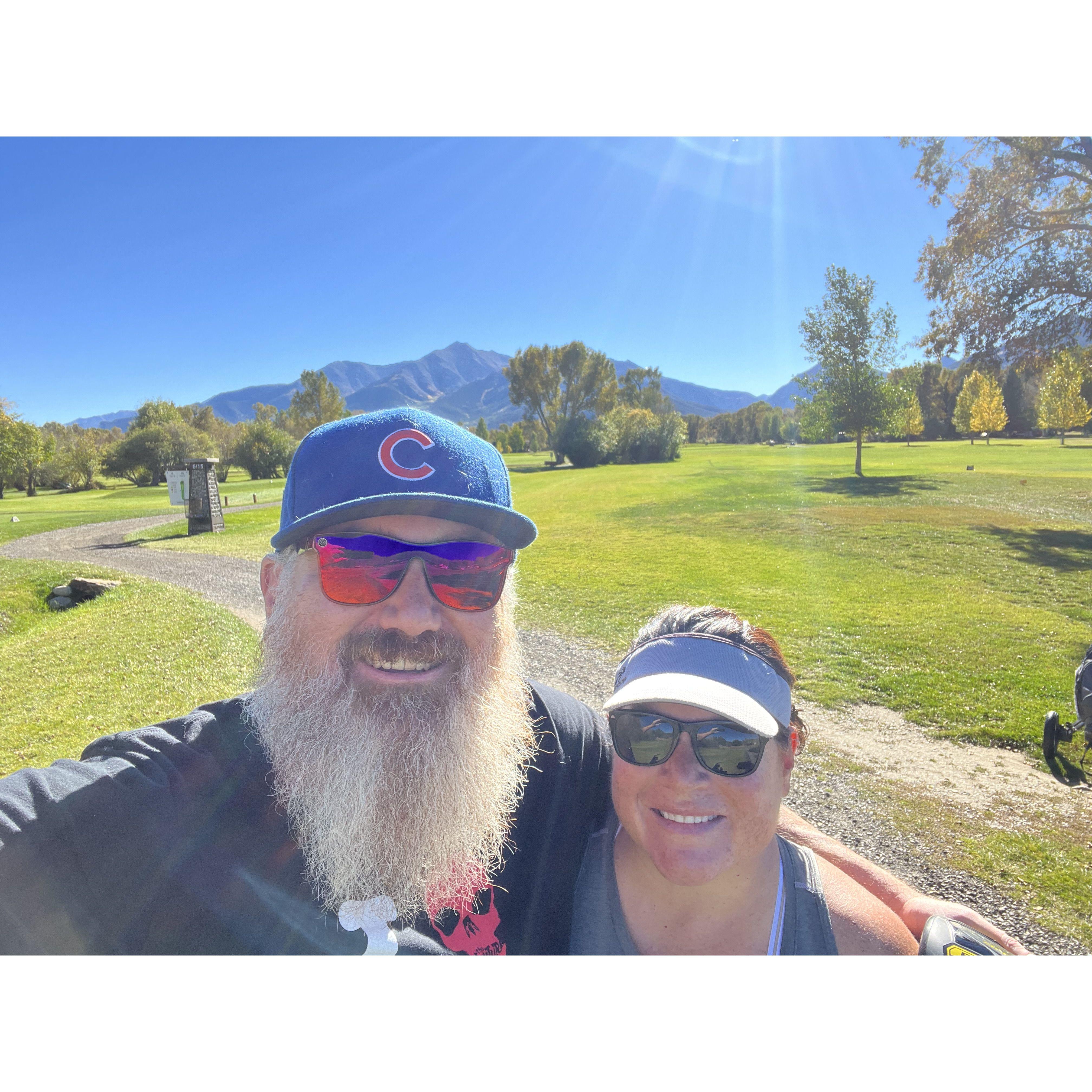 Golfing!