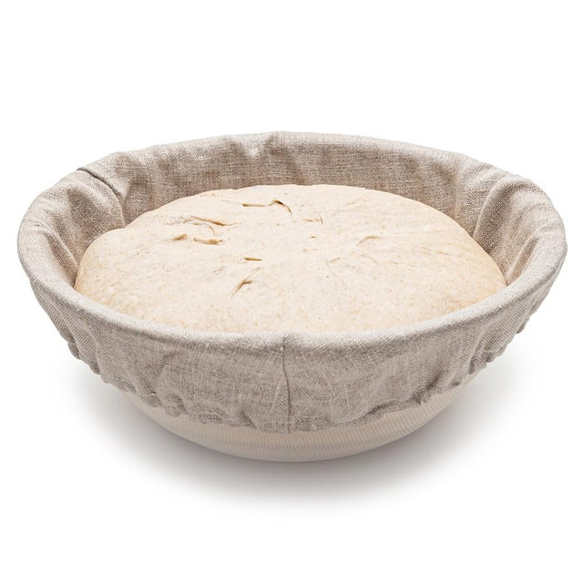 Brod & Taylor Boule Banneton Liner for Sourdough & Artisan Bread Baking – Proofing Liner Made From 100% Natural Linen (1-Pack)