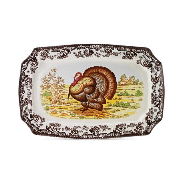 Spode Woodland Turkey Rectangular Platter
