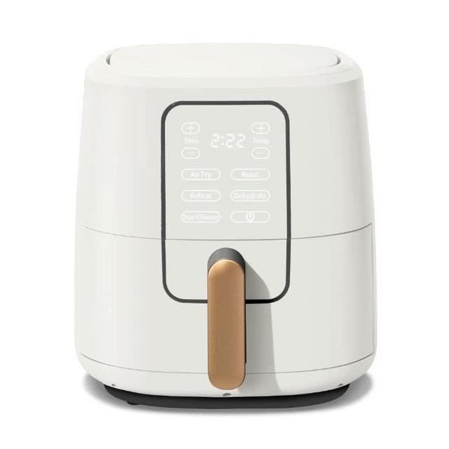 6 Quart Touchscreen Air Fryer, White Icing by Drew Barrymore