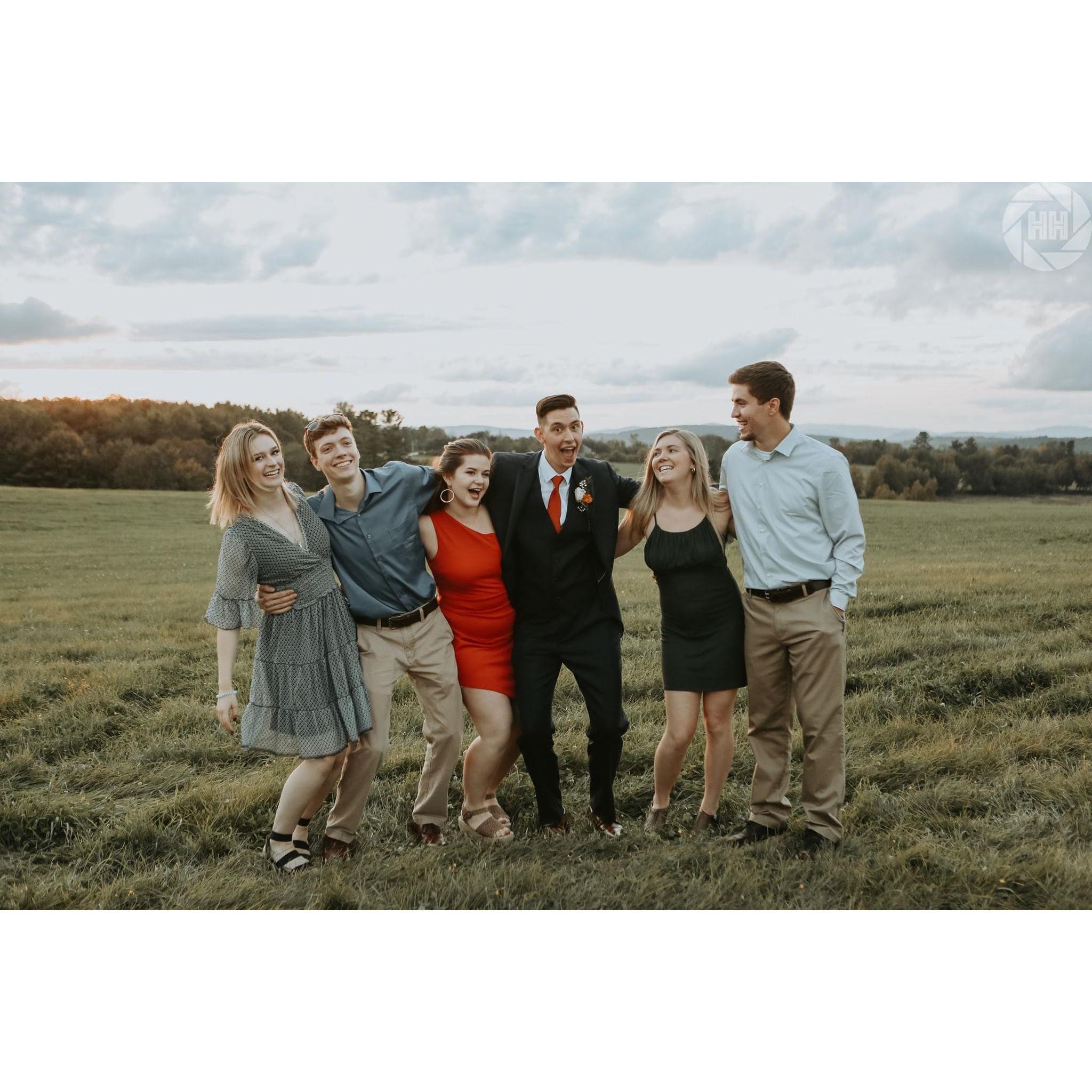Celebrating the Rines with David, Zoey, Camryn and Joey. September 2021