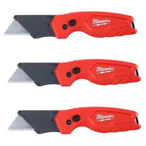 Milwaukee FASTBACK Folding Utility Knife (3-Pack)