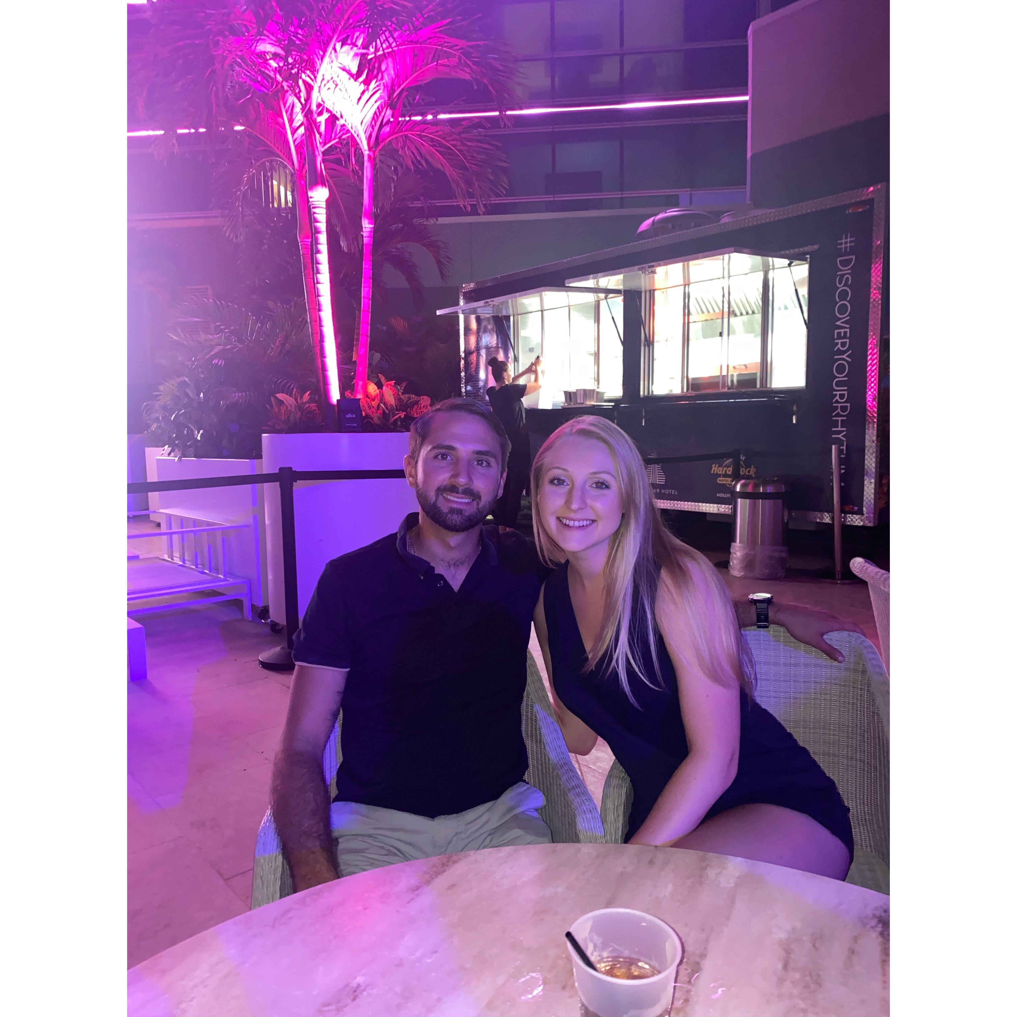 June 2022 -- Hard Rock Hotel in Fort Lauderdale.