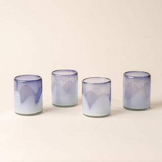 Wave Glassware Tumbler, Set of 4