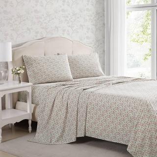 Emogene Cotton Percale 4-Piece Sheet Set
