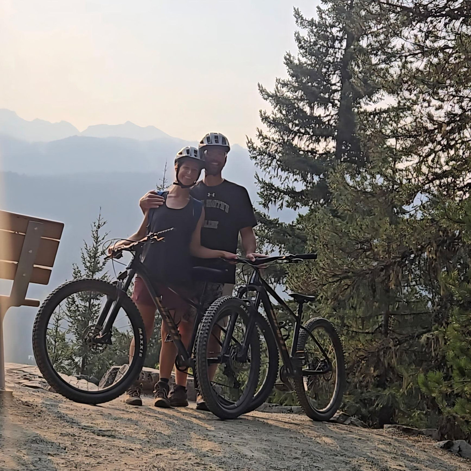 mountain biking in Whistler, BC