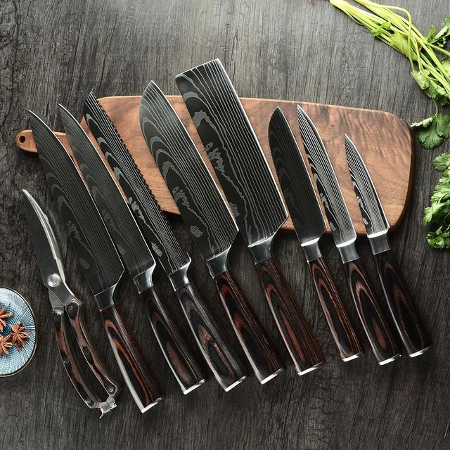 Yakushi Kitchen Knives - Full Set
