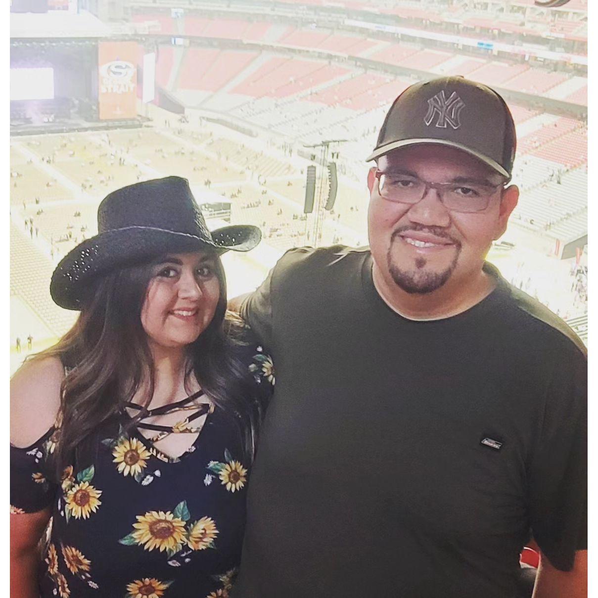 Checking "Seeing George Strait Together" off the bucket list!