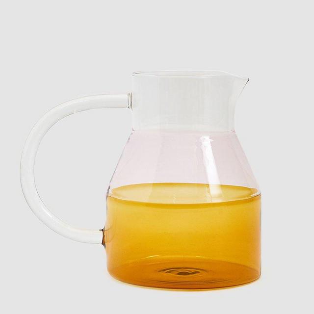 Short Caipirinha Jug in Amber/Pink