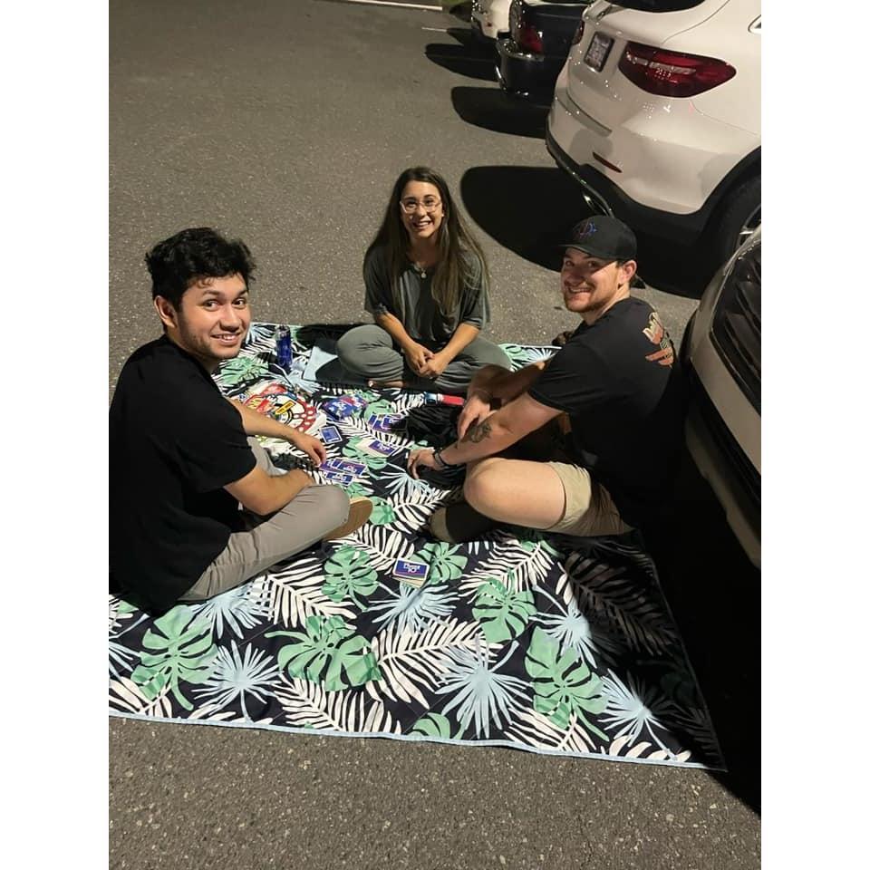 The time we camped out all night for our best friends's baby!