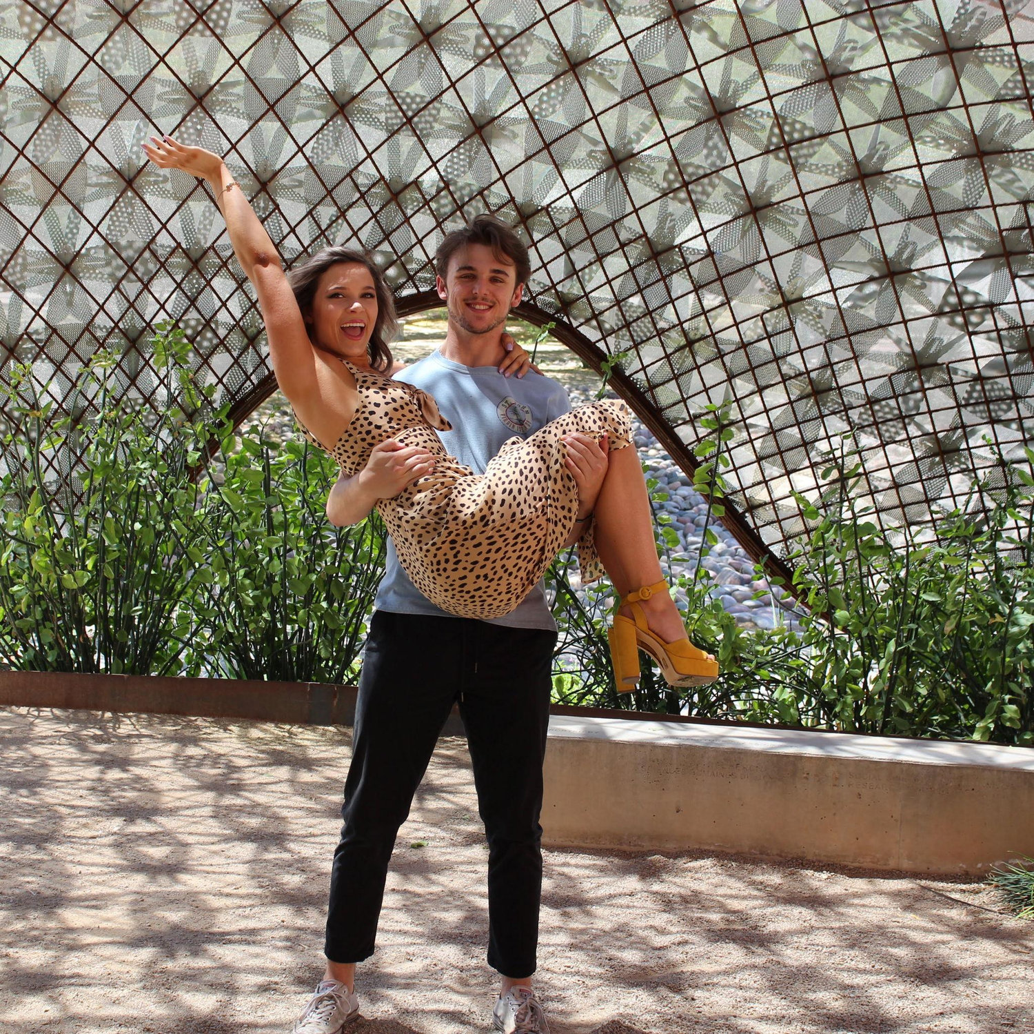 Look familiar? This is one of our first photos together :)