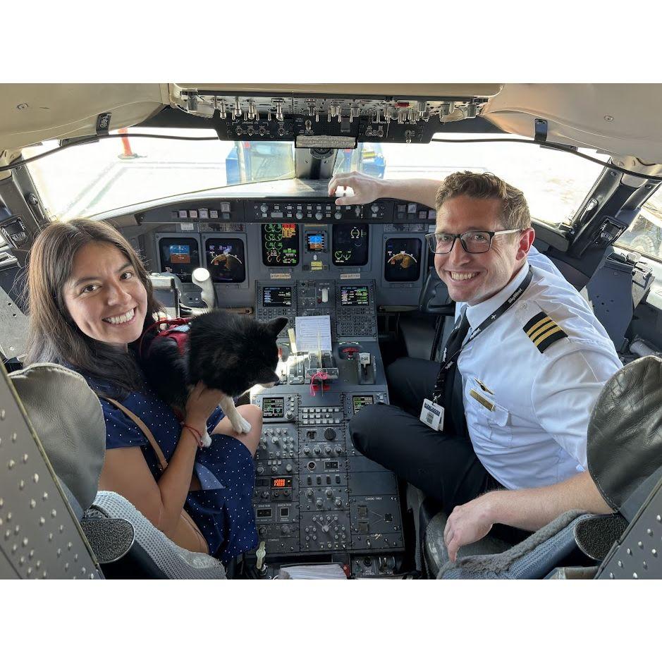 Misty & Karla flew on one of Trav's flights to Colorado (June 2024)