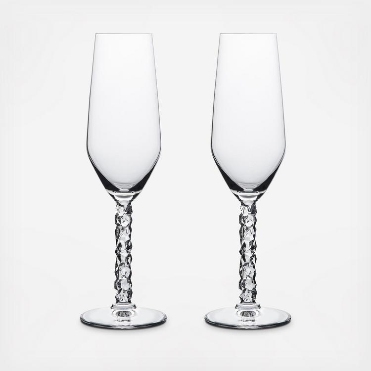 Baccarat Vega Champagne Flute Set of 2