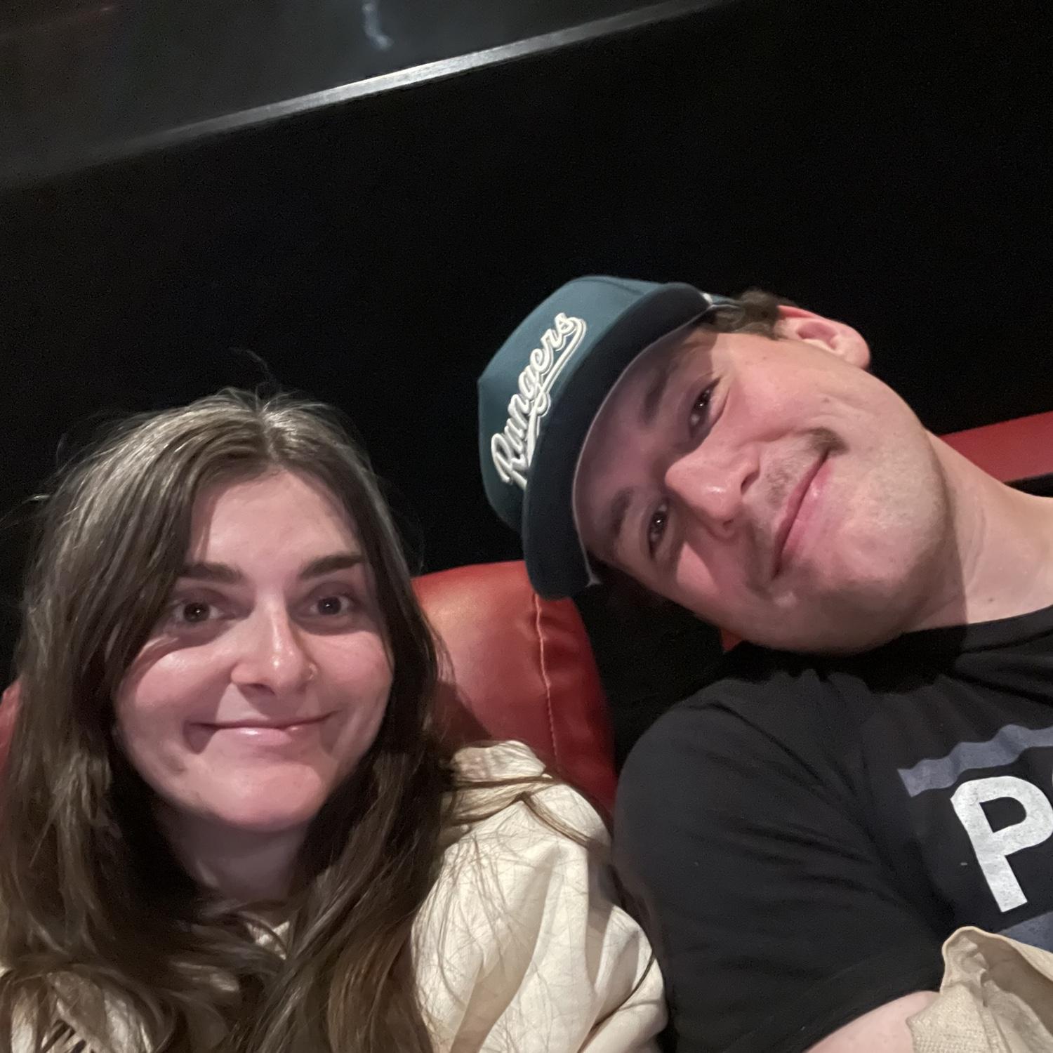Jen took Luke to watch The Eras Tour movie :)
