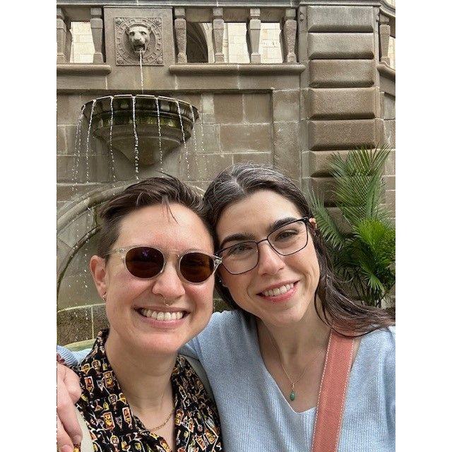 We met right here on the third (maybe second?) floor of Cathy for our freshman year Spanish class.
