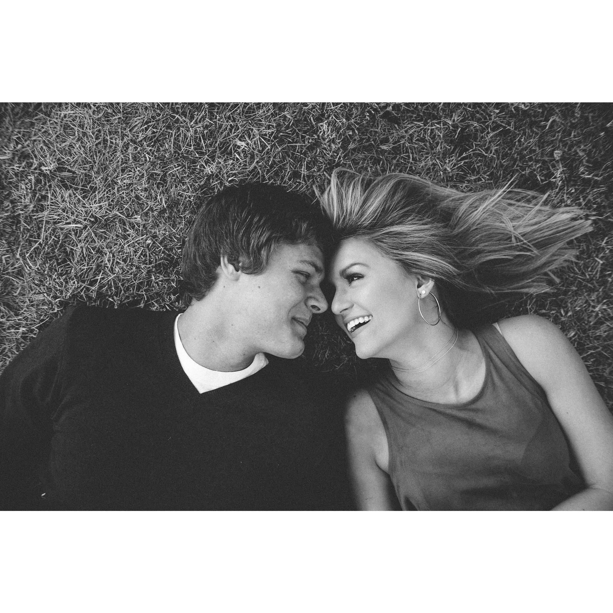 We did a photoshoot for fun RIGHT before our 1 year!