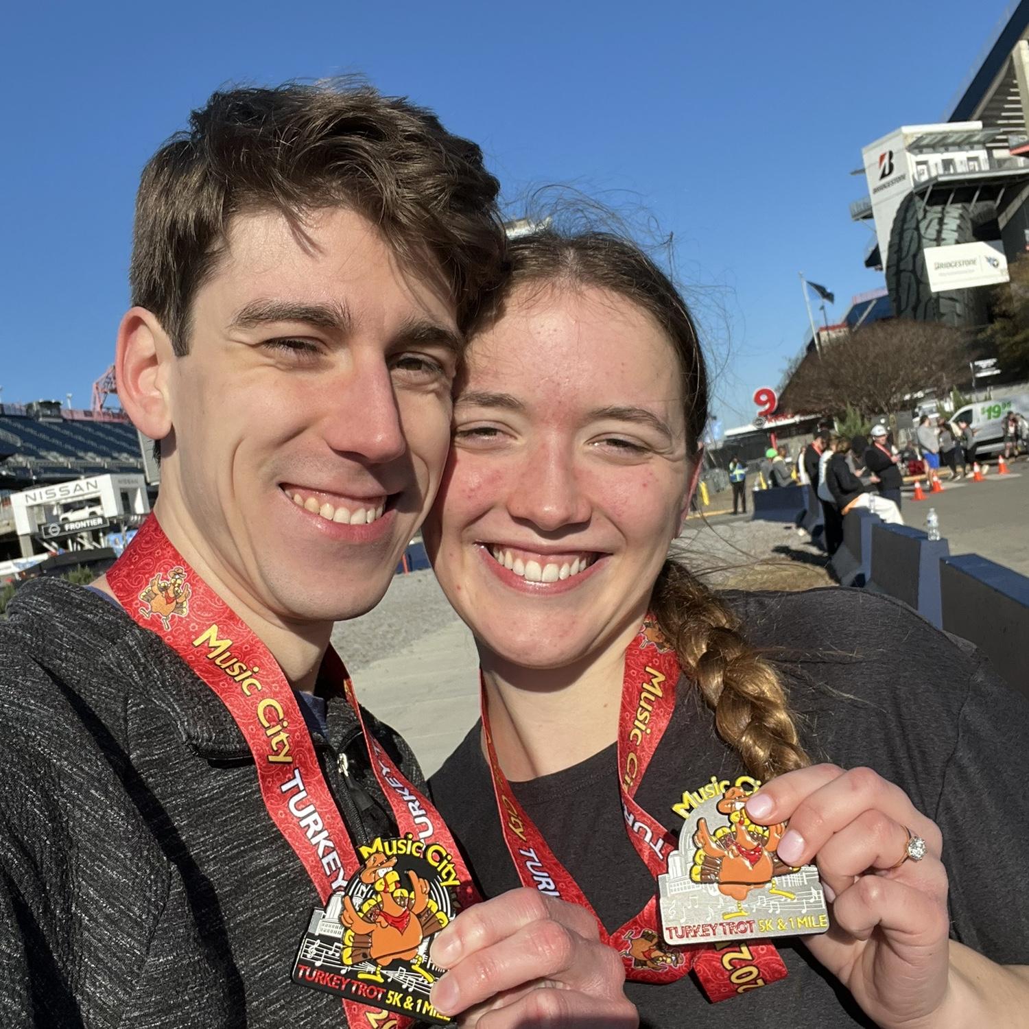 Our 2nd 5k together!