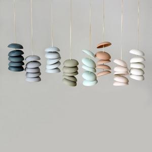 Ceramic disc chimes- Medium, Terracotta