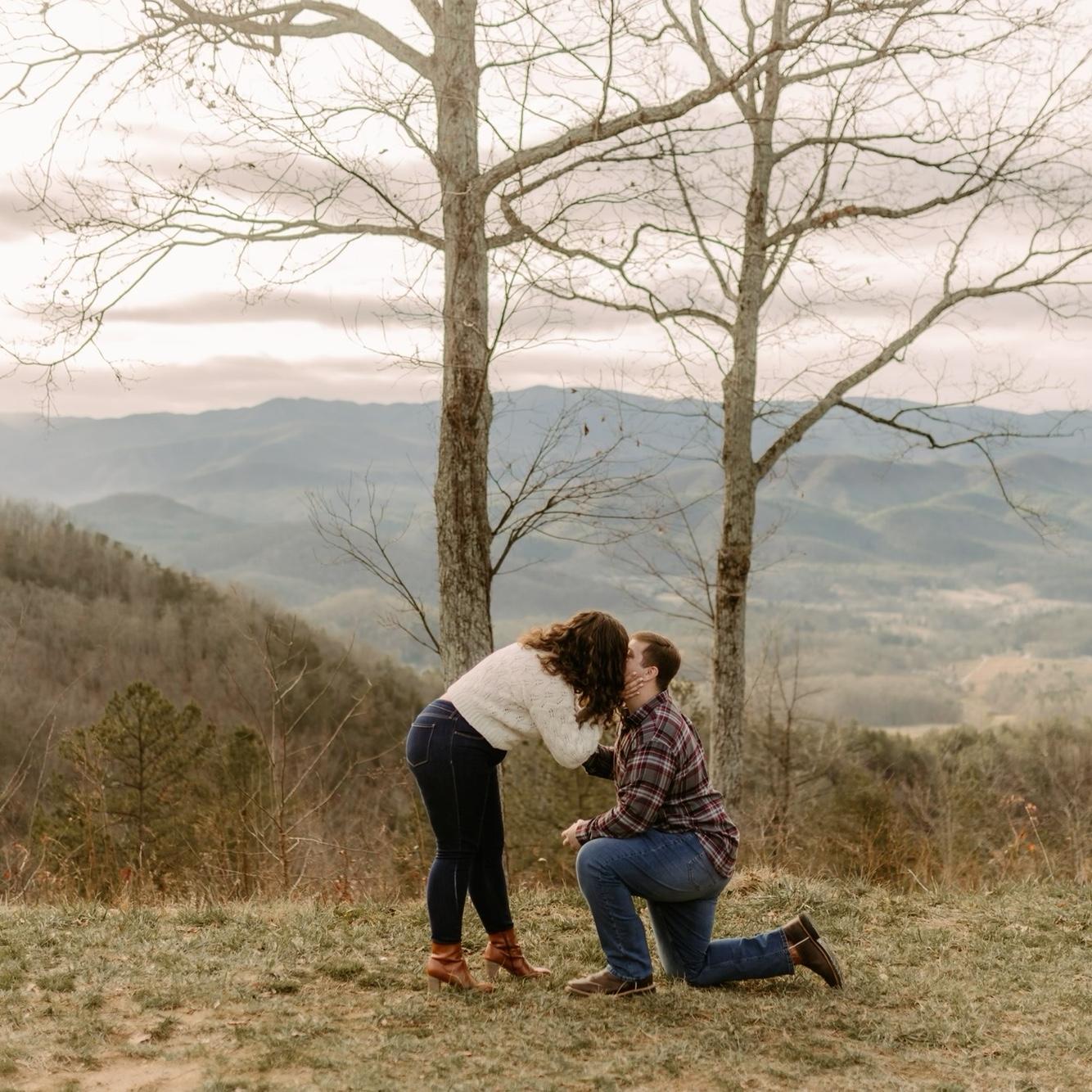 Our engagement in Gatlinburg ❤️